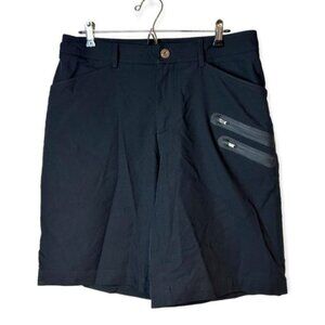Lululemon  Mens Black Double Pocket Commuter Shorts 34